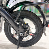 CRONY HIMI 14 inch Electric Folding Bike SOLOMO 350W 48V 10AH 40KM/H E-Bike Road Electromobile Mobility Bicycle Cycling - Edragonmall.com