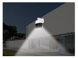 CRONY HW-5118-1 LED solar rechargeable wall lamps Solar human body induction simulation camera monitoring light fake camera light - Edragonmall.com