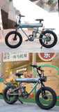 CRONY K20 Plus Electric Bicycle Mountain Electric Bike 1000W 10AH Electric Style Bike Outdoor Entertainment Snow 20 Inch Fat Tire Bike 48V Dirt Bike Electric - Edragonmall.com