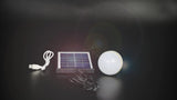 CRONY KB7003A Solar Light Outdoor Rechargeable Emergency Remote Control Camping Solar Panel Charger System - Edragonmall.com