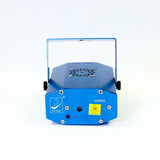 CRONY Las-s09rg Mini Laser Disco Dj Stage Lighting Patterns Projector Lights - Edragonmall.com