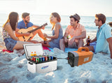 Crony  Multi-function K300 Portable Power Station 100W With Jump Starter For Camping  Battery | Orange