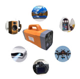Crony  Multi-function K300 Portable Power Station 100W With Jump Starter For Camping  Battery | Orange