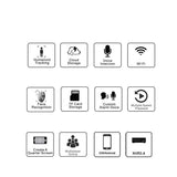 CRONY NIP-21HS carecam PRO APP ball Face recognition and shooting linkage alarm Voice alarm Day and night full color dual lens camera - Edragonmall.com