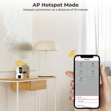 CRONY NIP-32 iCsee APP 4MP double-screen IP Camera Dual Lens WiFi Camera Dual Screen Baby Monitor Auto Tracking Ai Human Detection IP Security Cameras - Edragonmall.com
