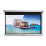 Crony Projection Wall Screen 100 Inch 4:3 Anti-Light With projector screen by manual Screen - Edragonmall.com