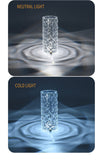 CRONY Rose lamp 16 color RGB touch color + remote and recharge Modern Design Touch Dimmable Recharge Table Lamp - Edragonmall.com