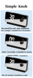 CRONY S238A Digital Alarm Clock with Visible Timer Snooze Temperature Date Knob Countdown Table Clock Dual Alarm Night Mode LED Clock - Edragonmall.com