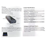 CRONY S606+Air Super Jumper Starter 12V Auto Car Battery Portable Jump Starter Power Station with wireless charging function - Edragonmall.com