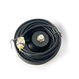 CRONY SG7500 Magnet Car Walkie Talkie Suction Cup + SG7500 5M UV dual segment vehicle antenna 100w high power vehicle antenna for Walkie Talkies - Edragonmall.com