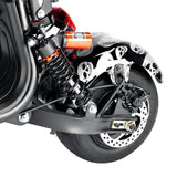 CRONY Small Harley two seat big tires with BT 1000w 60KM/H high power two wheels adult electric scooter motorcycle | UK Flag - Edragonmall.com