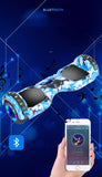 CRONY  speed car D1+BT+Light+Cartoon  6.5 inch 2 wheel smart balance hover board BLE connected 250W 12KM/H LED lights self balancing electric scooter