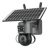 CRONY ST-558-6MP-12X-4G Dual Lens Zoom Solar Battery Camera - Edragonmall.com