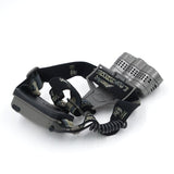 CRONY Strong light high power LED rechargeable 3 head light source headlight bulb outdoor - Edragonmall.com