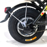 CRONY T8 Electric Delivery express Bicycle electrical scooter 12 inch 48v 10Ah electric bike - Edragonmall.com