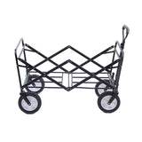 CRONY TC3015 Folding Cart Heavy Duty Collapsible Folding Wagon Utility Shopping Outdoor Camping Garden Cart | BLUE - Edragonmall.com