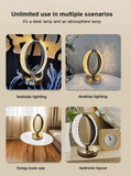 CRONY Three-color touch charging star eye lamp Modern Luxury Crystal Desk Lamp Bedroom Portable Night Light - Edragonmall.com