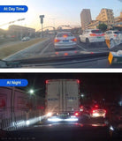 CRONY V504 Three-Camera 1920*1080 touch dashcam Car DVR 3 Cameras Lens 4 Inch IPS Dash Cam Rearview Camera Video Recorder - Edragonmall.com