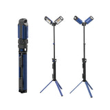 CRONY VIP-11 Outdoor multi-function lamp 5000 Lumen Rechargeable Cordless Collapsible AC/DC Portable LED Work Light with Telescoping Tripod Stand - Edragonmall.com