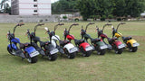 CRONY X1 Harley Electrocar car With BT Speaker 65KM/H Electrocar car Citycoco Fat Tire Electric motorcycle | Red spider - Edragonmall.com