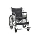 CRONY XT-T-007 Hand-pushed wheelchair With toilet Convenient four-brake wheelchair, multifunctional folding wheelchair - Edragonmall.com