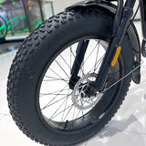 CRONY Y1 Snowmobile 48V 15A 40KM/H Electric Bicycle e cycle electric bike Fat Tire E Bike - Edragonmall.com