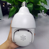 CRONY Y28-1080P light bulb IP Camera Smart wireless WIFI panoramic camera home HD night vision 2 million security monitoring - Edragonmall.com