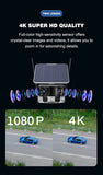 CRONY Y6 4G-4K-8MP-4X 180°Wide Angle Solar Battery Camera Y6 WiFi-4K-8MP-180°Wide Angle Solar Battery Camera with 6W Solar Panel - Edragonmall.com
