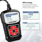 KONNWEI KW310 CAN OBD Scan Tool OBD2 Scanner Full OBDII - Edragonmall.com