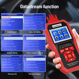 KONNWEI KW890 Battery Tester Car OBDII Oil Service Light Reset Tool OBD2 Scanner Car Professional Automotive Code Reader Diagnose Tool - Edragonmall.com