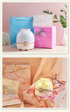 Lucky bird 7 kinds of pattern light Starry sky projector lamp night light romantic rotating music table lamp - Edragonmall.com