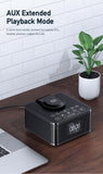 MH-2036 Multi-function audio Multifunctional desktop wireless bluetooth speaker with wireless charger - Edragonmall.com