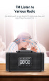 MH-2036 Multi-function audio Multifunctional desktop wireless bluetooth speaker with wireless charger - Edragonmall.com