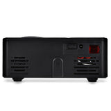 Mini Battery Projector, LCD Display LED Portable Projector, Home Theater Cinema USB Children Video Media Player -RD-814 -Black - Edragonmall.com