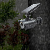 New LED Solar false monitoring Household Outdoor Solar Light Fake Security Camera Spotlight - Edragonmall.com