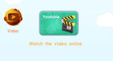 P06 7inch kids tablet with sim, Karoke Video Learning, Android - Red - Edragonmall.com