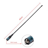 RH-771 SMA-Female 144/430MHz Dual Band Flexible Antenna RH 771 for Walkie Talkie Baofeng TYT WOUXUN Two Way Radio - Edragonmall.com