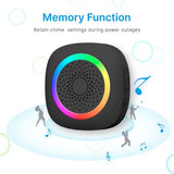 RL-3995 doorbell Battery-powered wireless doorbell with shining LED display Door bell - Edragonmall.com
