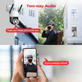 CRONY 4G ball machines 5X Camera WIFI ball machines Camera  Optical Zoom HD 1080P 5MP CCTV PTZ IP Camera
