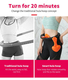 Smart Hula Hoop Auto-Spinning Hip Hula Hoop Exercise Lose Weight Detachable Sports Circle - Edragonmall.com