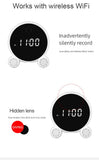 X7-1080P-WiFi Mini Clock Camera Wireless Clock Camera With Alarm Camcorder - Edragonmall.com