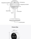 X8-1080P-WiFi Clock Camera Wireless Clock Camera Head, Top Quality New Design Table Clock - Edragonmall.com