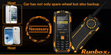 Runbo X1 Ip67 Rugged Water Dust Shock Proof Mobile Cell Phone Walkie Talkie