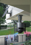 CRONY D5 WiFi-4K-8MP D5 4G-4K-8MP Solar Dual Linkage Battery PT Camera 8MP Wireless CCTV Camera | No need to adjust the focus, the image is clear after installation