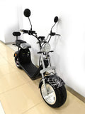 CRONY G-029 3000W Electric Motorcycle Motorbike High Speed Harley tire Double Seat with double battery | Black Spider