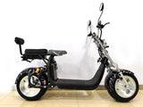 CRONY G-029 3000W Electric Motorcycle Motorbike High Speed Harley tire Double Seat with double battery | Black Spider