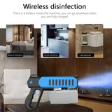 CRONY RZ-W2 Electric disinfecting gun Nano Atomized Blue Light Disinfection Spray