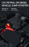 Crony 25W P30 high power professional walkie talkie with car jump start LED emergency light 15-55km