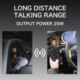Crony 25W P30 high power professional walkie talkie with car jump start LED emergency light 15-55km
