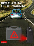 Crony 25W P30 high power professional walkie talkie with car jump start LED emergency light 15-55km